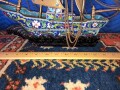 old-chinese-cloissone-brass-sailing-ship-small-6