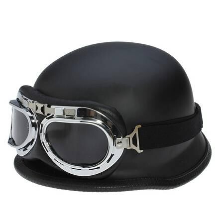 skid-lid-german-style-dot-helmet-with-goggles-big-2